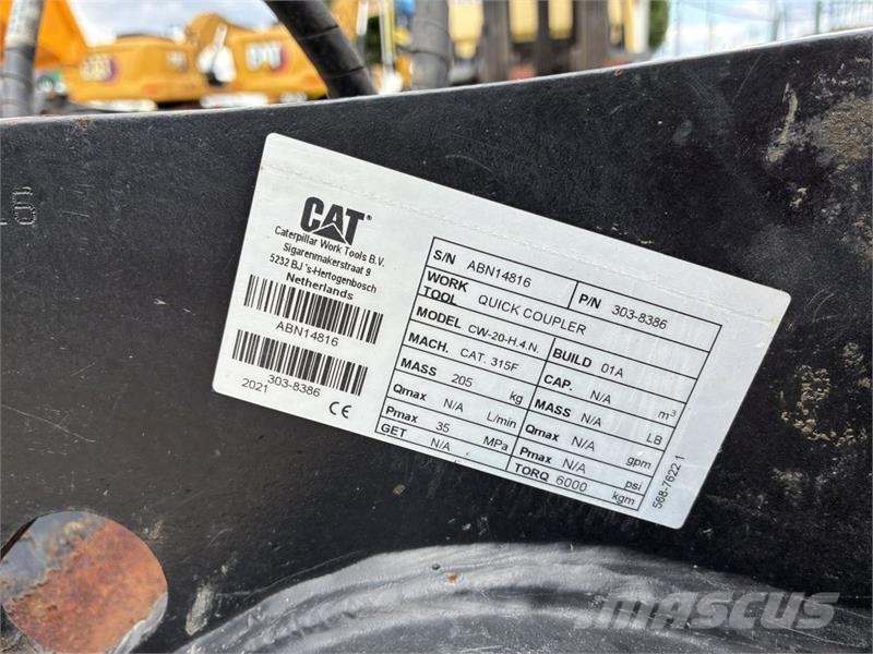 CAT CW20H Quick connectors