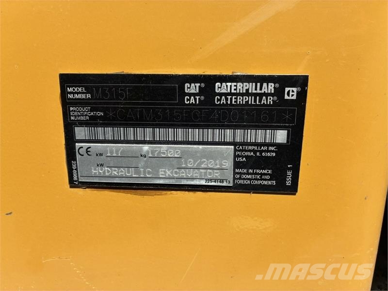 CAT M315F Bageri točkaši