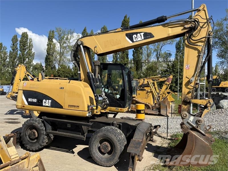 CAT M316D حفارات بعجل
