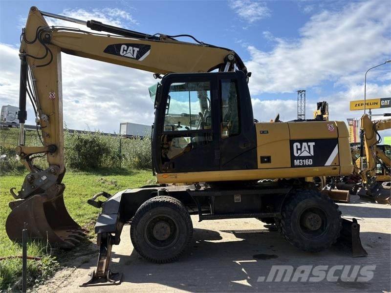 CAT M316D حفارات بعجل