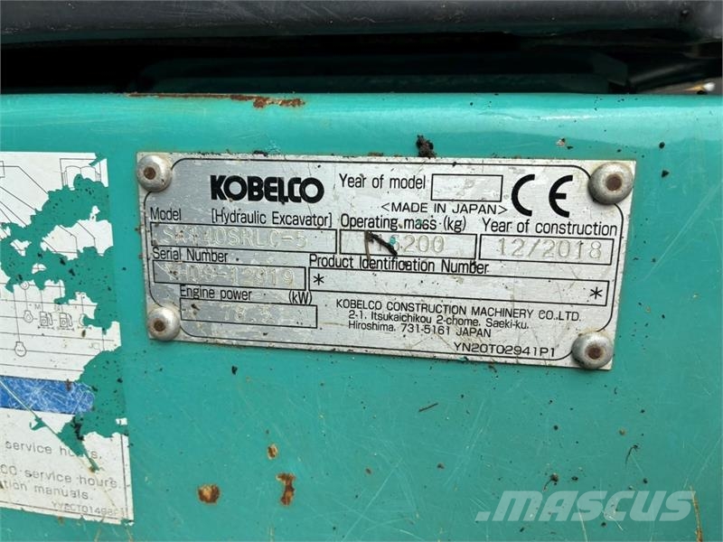 Kobelco SK140SRLC-5 Escavadeiras de esteiras