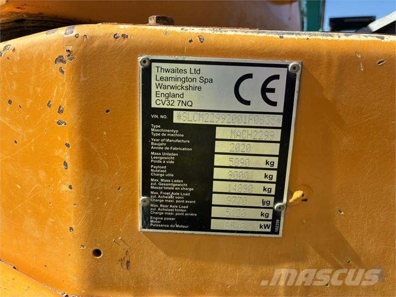 Thwaites MACH2299 Damperi za gradilište