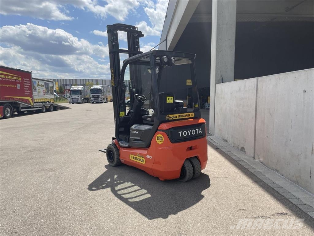 Toyota 9FBE20T Ηλεκτρικά περονοφόρα ανυψωτικά κλαρκ