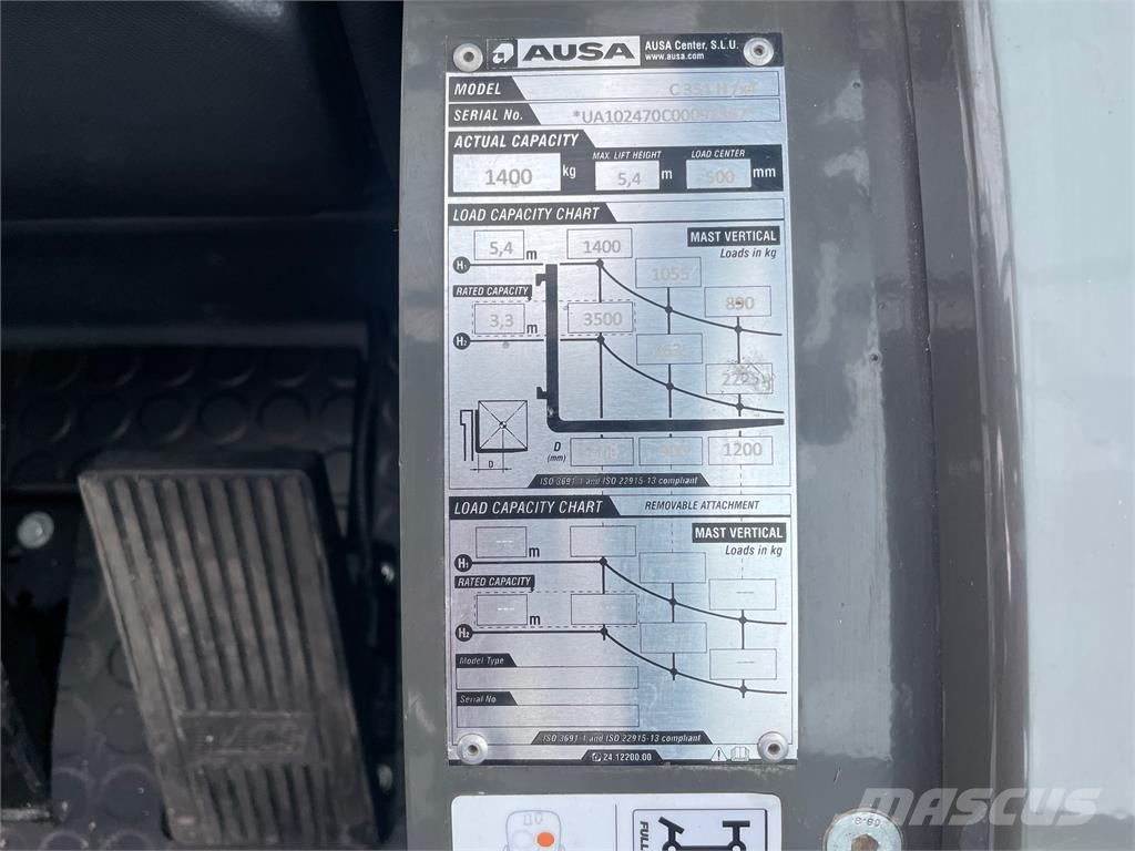 Ausa C351HX4 Φορτηγά ανώμαλου εδάφους