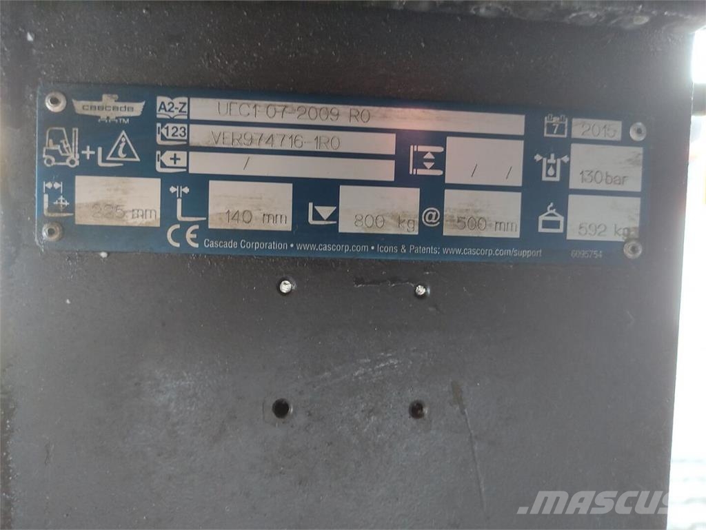 Cascade OEC1-07-2009 R0 Стяги за бали