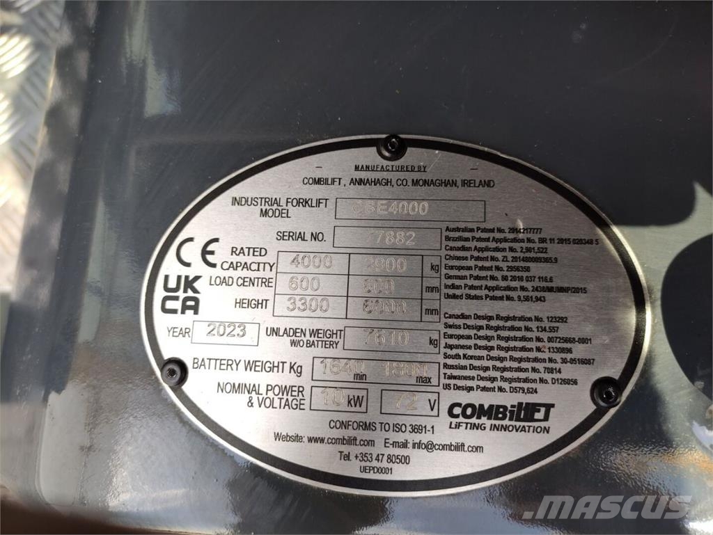 Combilift CBE4000 Diesel heftrucks