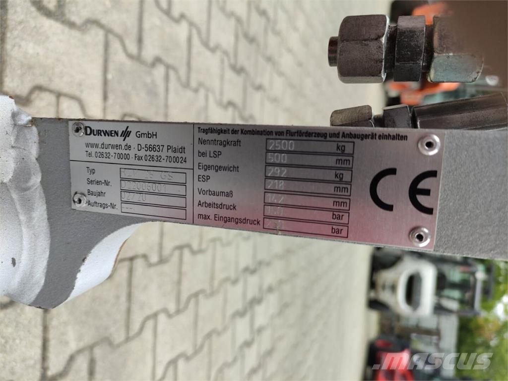 Durwen RZV 25 GS Sonstige Flurförderzeuge