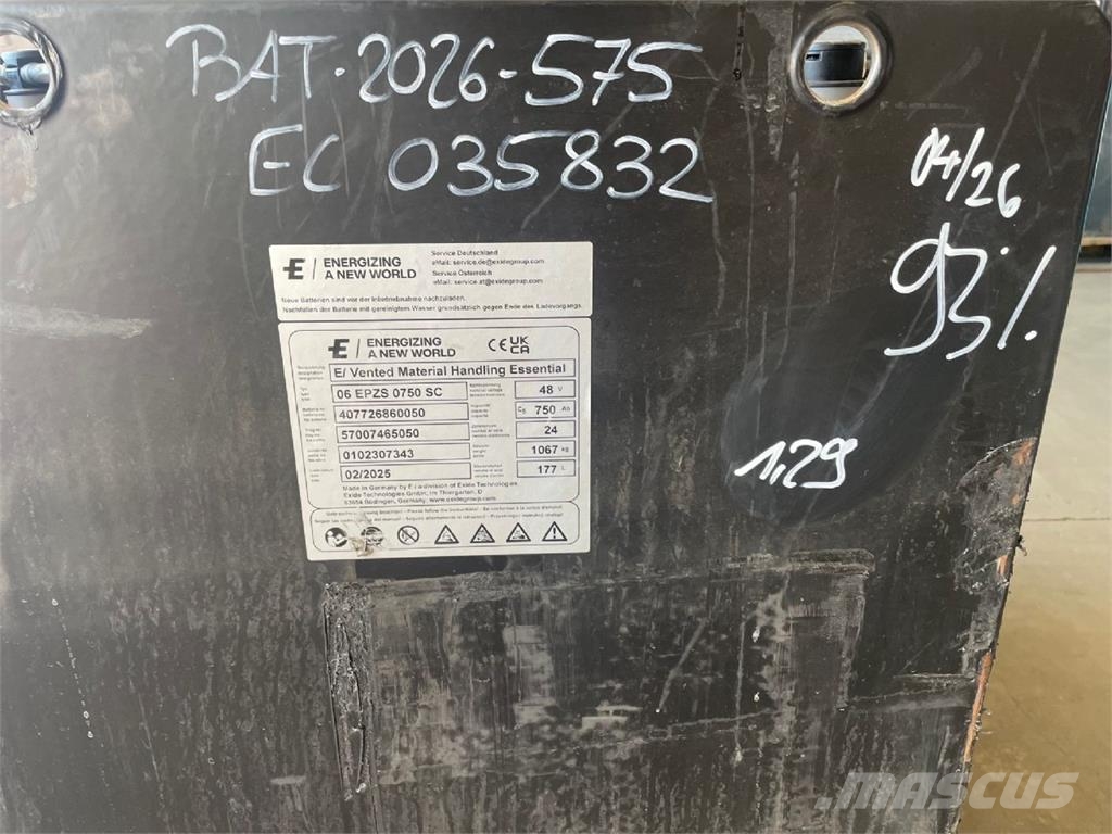 Exide 48V 6 EPZS 750 Andere Gabelstapler