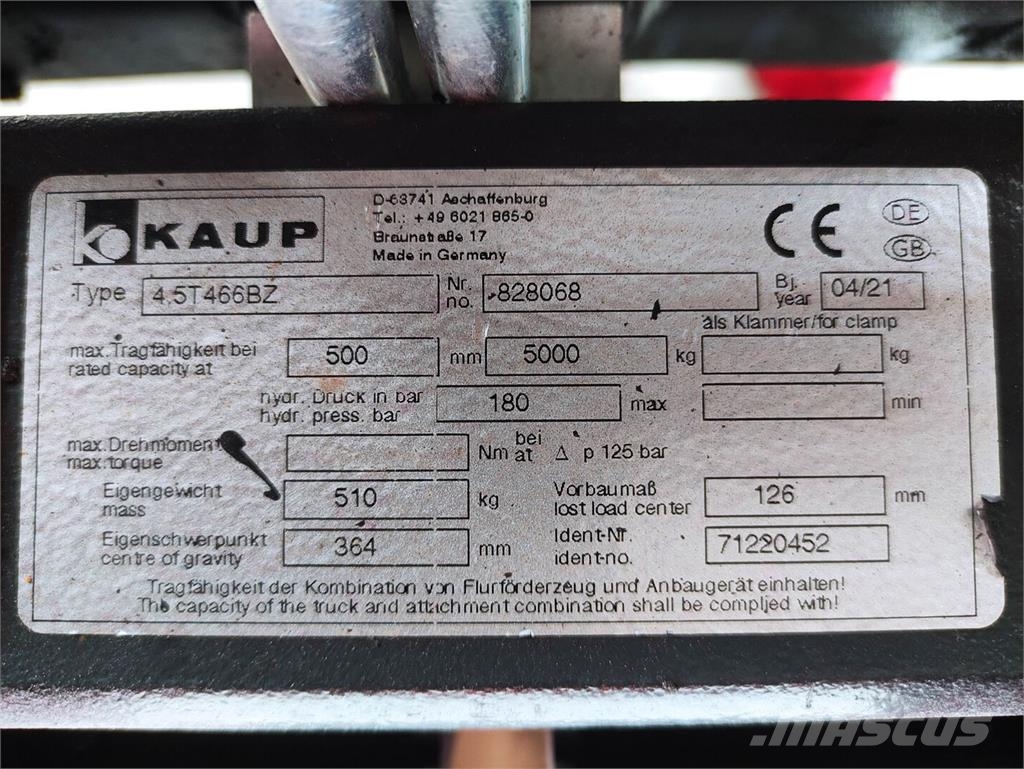 Kaup 4.5T466BZ Sonstige Flurförderzeuge