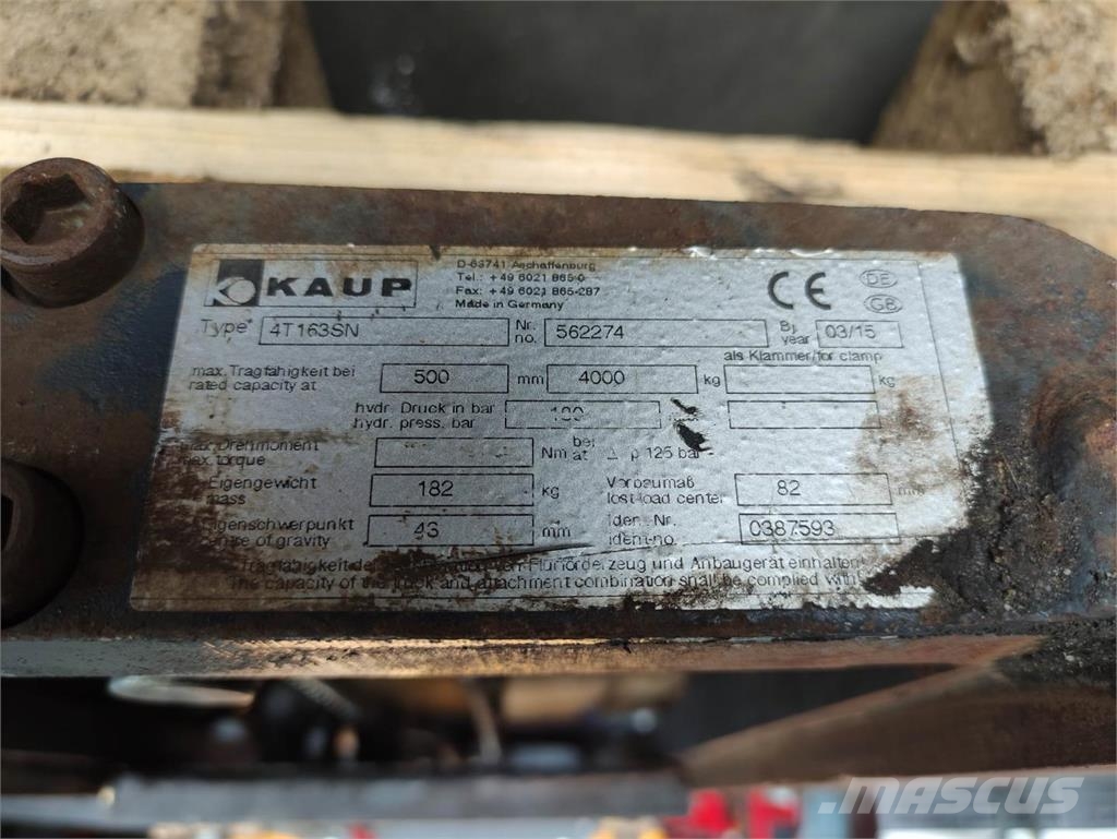 Kaup 4T163SN Складская техника - Другие