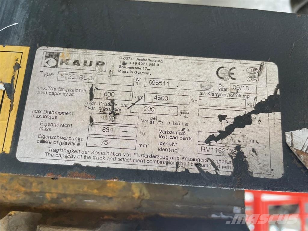 Kaup 6T253BL-3 Sonstige Flurförderzeuge