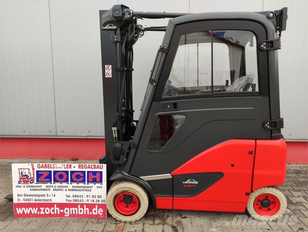 Linde E20PH-02-386-EVO شاحنات ذات رافعات شوكية تعمل بالكهرباء