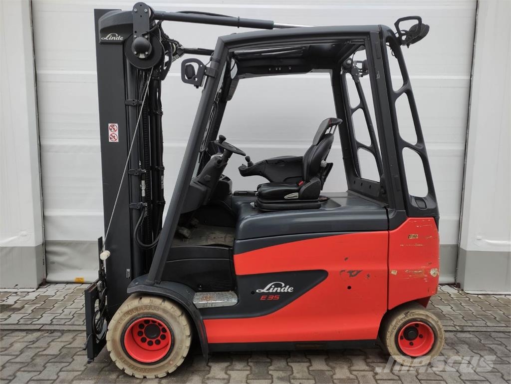 Linde E35HL-01-387 شاحنات ذات رافعات شوكية تعمل بالكهرباء