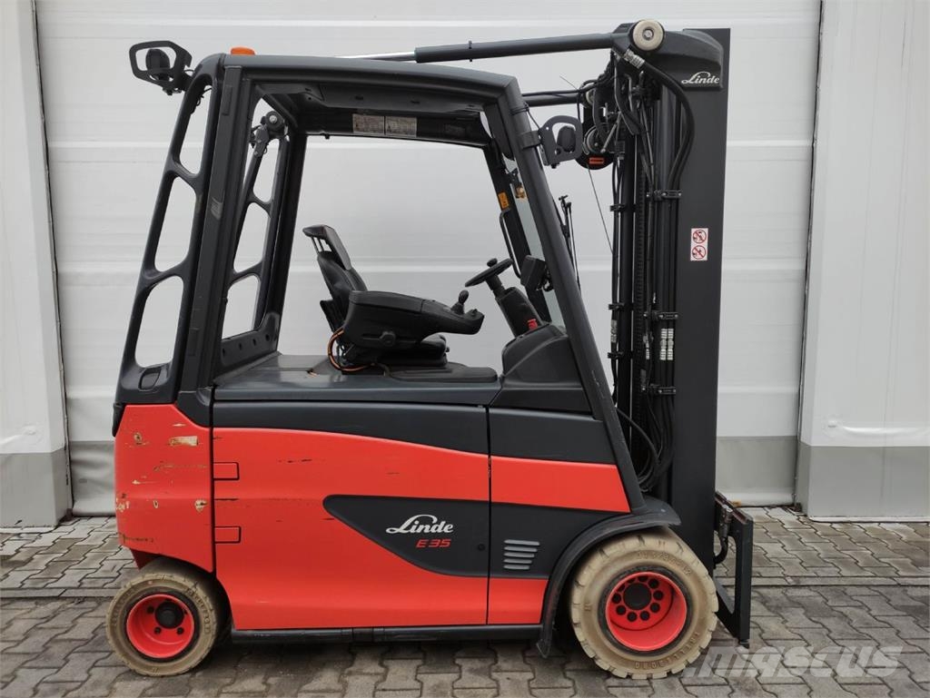 Linde E35HL-01-387 شاحنات ذات رافعات شوكية تعمل بالكهرباء