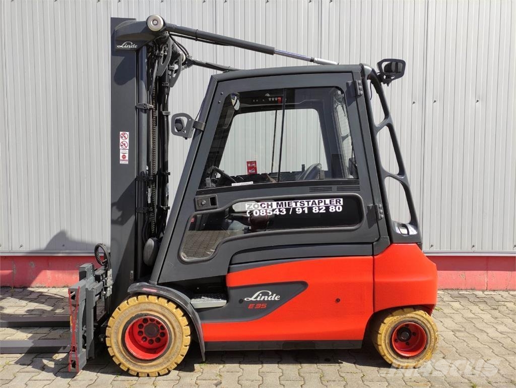 Linde E35L-01-387 电动叉车