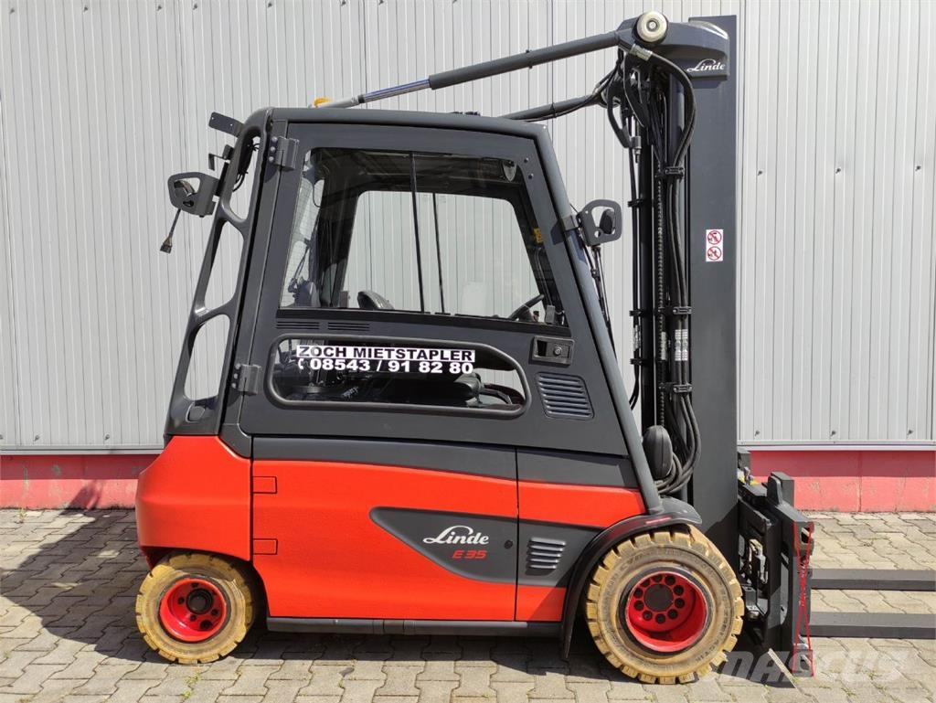 Linde E35L-01-387 电动叉车