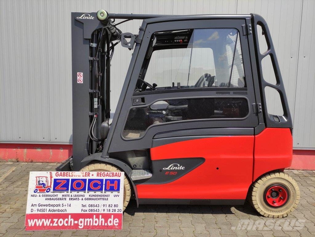 Linde E50HL-01-388 电动叉车