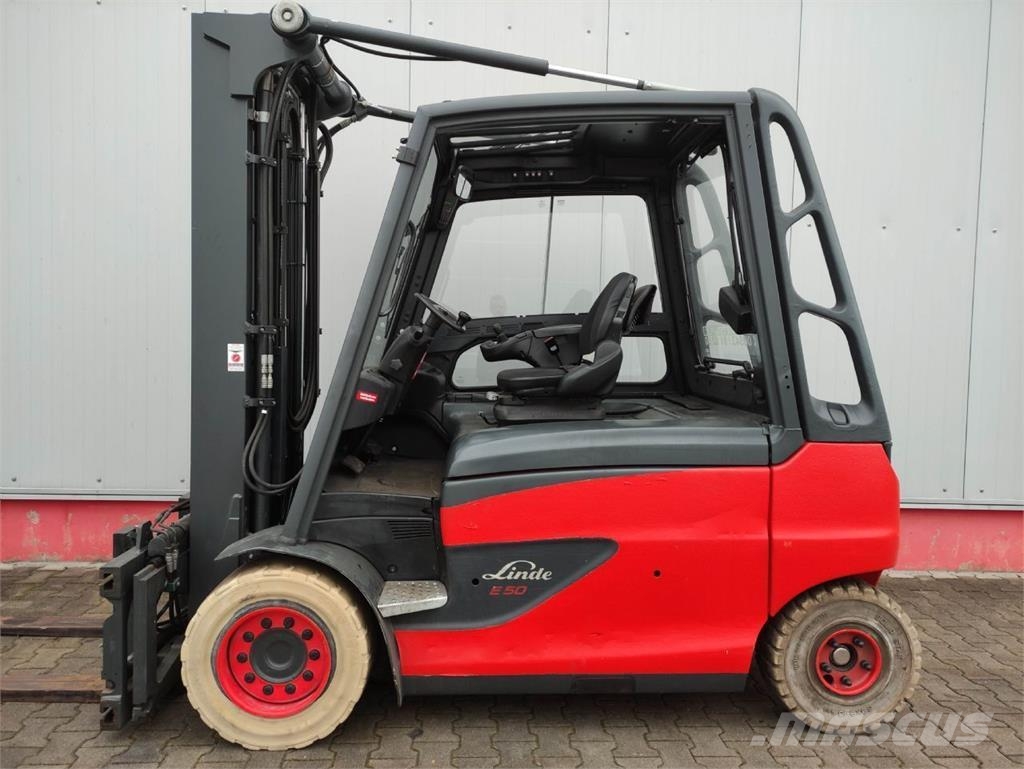 Linde E50HL-01-600 电动叉车