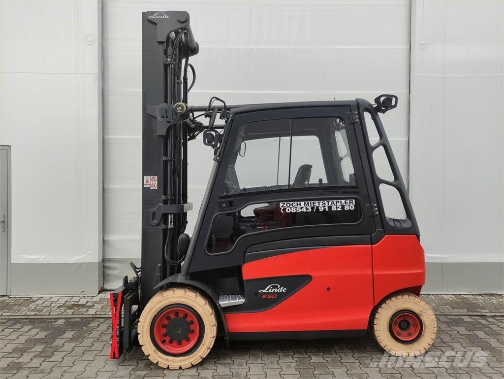 Linde E50HL-01/600-388 Električni viljuškari