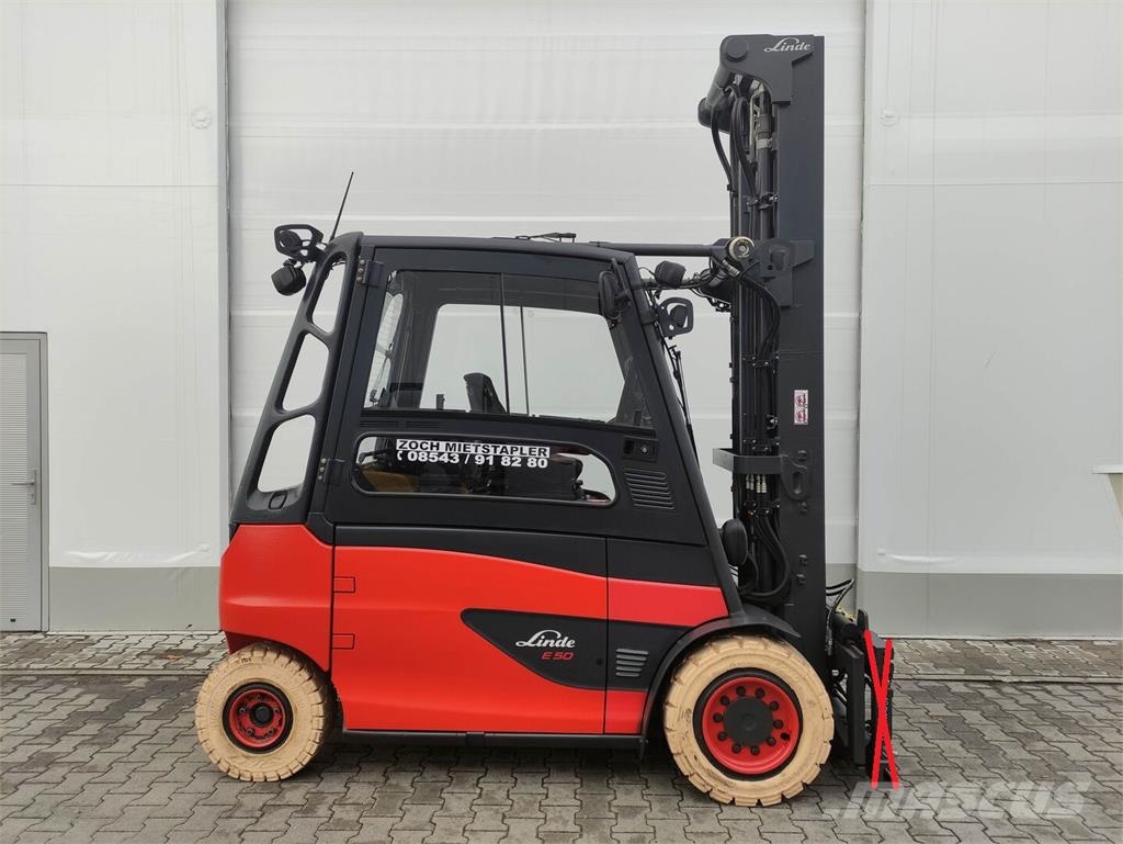 Linde E50HL-01/600-388 Električni viljuškari