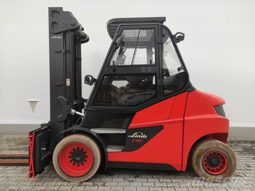 Linde E80-01-1279 Elektromos targoncák