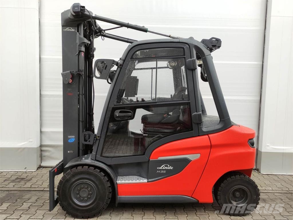 Linde H35D-01-120 (LACK NEU) 디젤 지게차