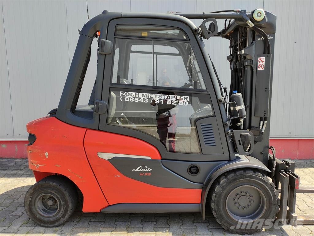 Linde H35D-01-1202 디젤 지게차