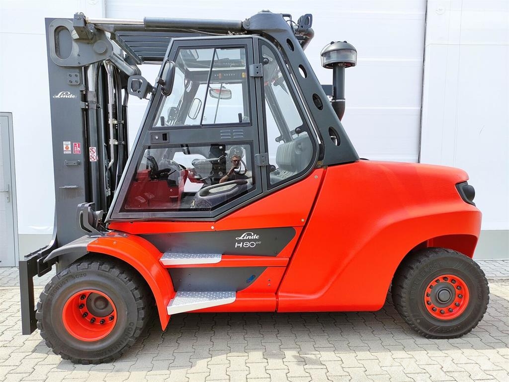 Linde H80D-03/1100-396 EVO (LACK, UVV & KDD NEU) Diesel forklifts