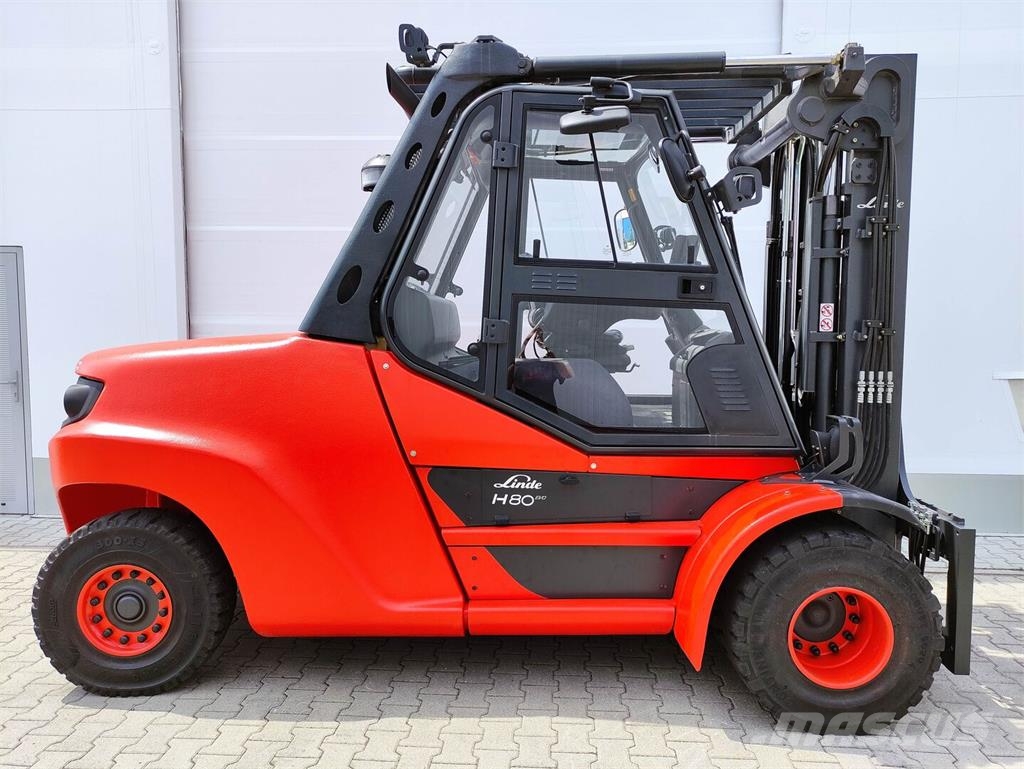 Linde H80D-03/1100-396 EVO (LACK, UVV & KDD NEU) Diesel forklifts