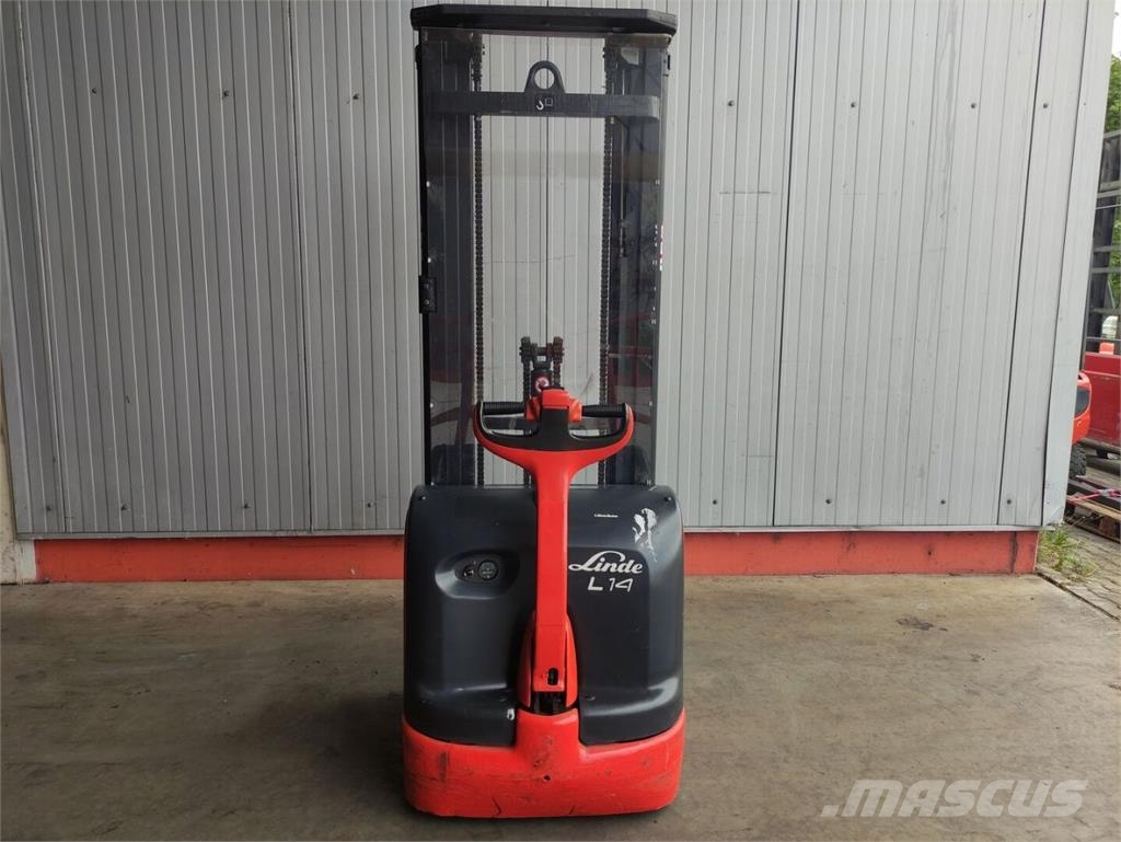 Linde L14 - 372 Παλετοφόρα πεζού χειριστή με ιστό