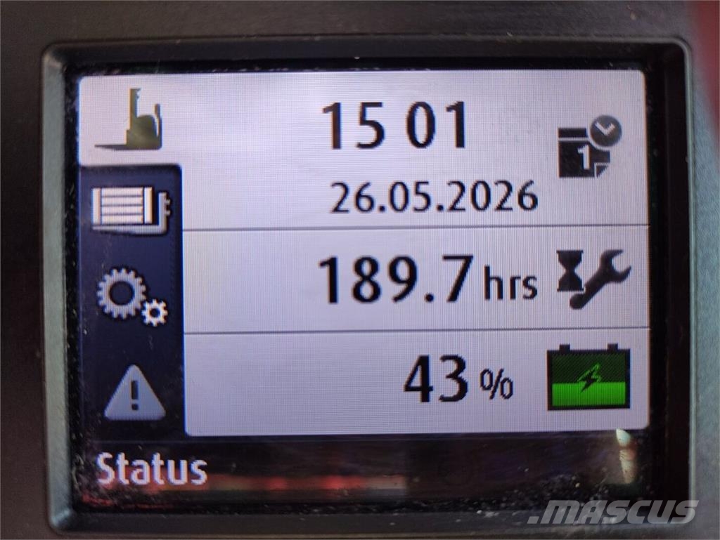 Linde L20-1173 Gyalogkíséretű targonca