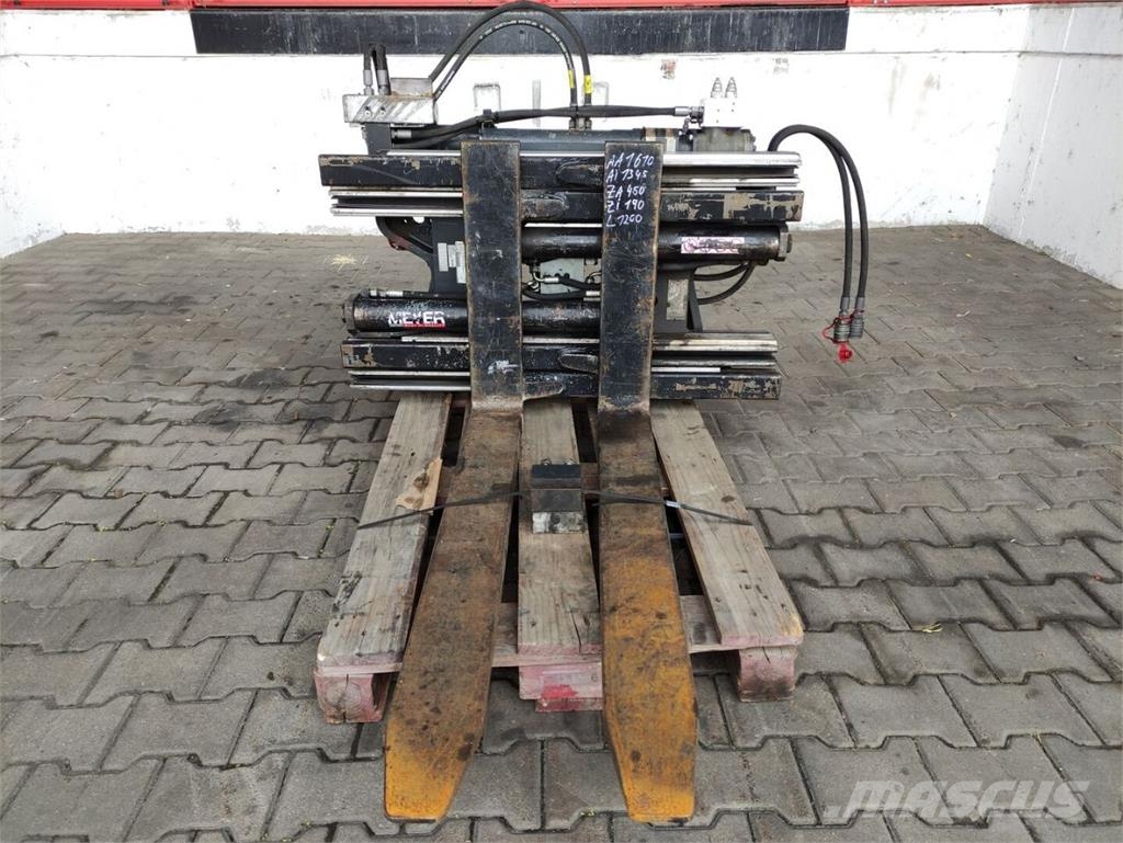 Meyer 5-0105K-EU (drehbar 360° endlos + Seitenschieber) ملزمات الحزم