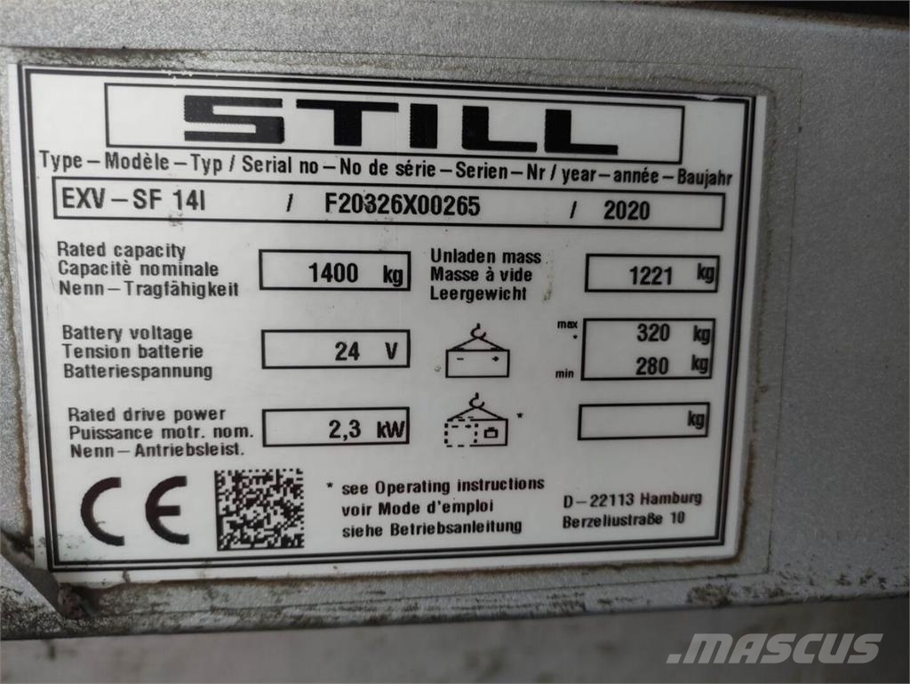 Still EXV-SF14i Ручний візок