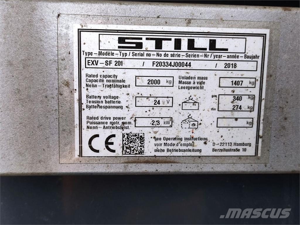 Still EXV-SF20i Ручний візок